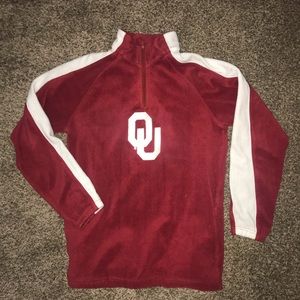 Oklahoma University Quarter Zip Jacket